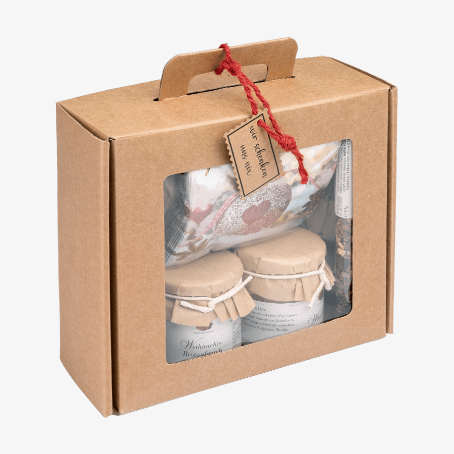 Gourmet-Berner-Präsentbox Winterzeit mit leckerem Aufstrich und Co