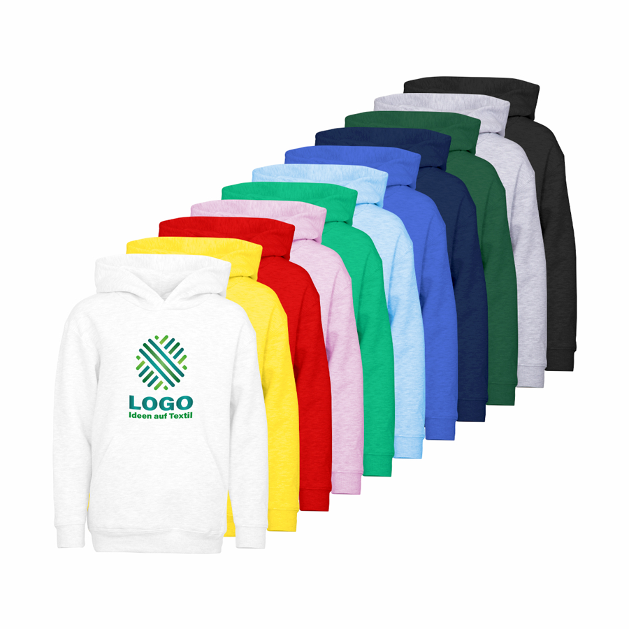 Premium-Hoodies für Kinder von Fruit of the Loom, in viele Farben