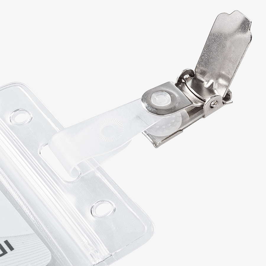 Detail Kartenclip für PVC-Kartenhülle