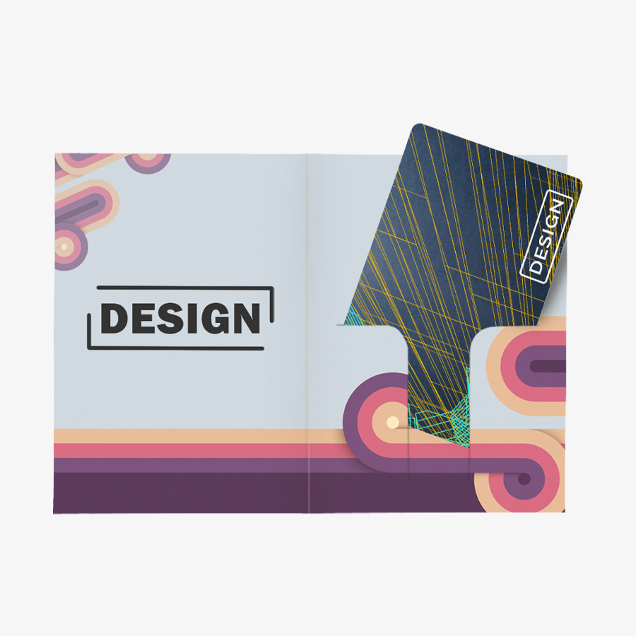 Offene, individuelle Basic-Kartenhülle, vollfarbig bedruckt mit offenen Maßen 