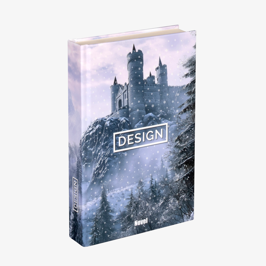 Kompakt-Buch mit Hardcover und geradem Rücken im Format 12,5 x 19,5 cm