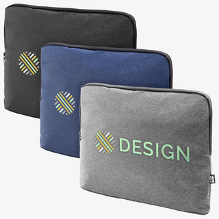 Laptophüllen aus RPET in verschiedenen Farben mit vollfarbigem Digitaltransferdruck