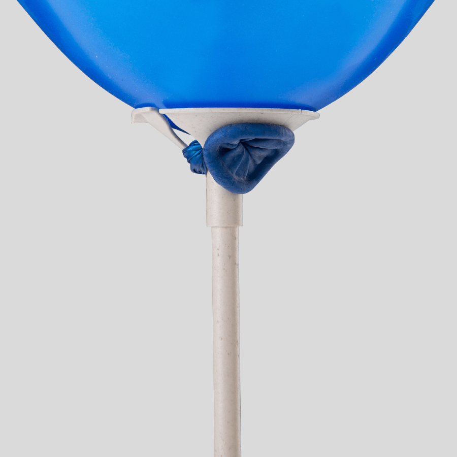 Ballonstab aus stabilem Papier mit biologisch abbaubarer Halterung, Zubehör für Luftballons