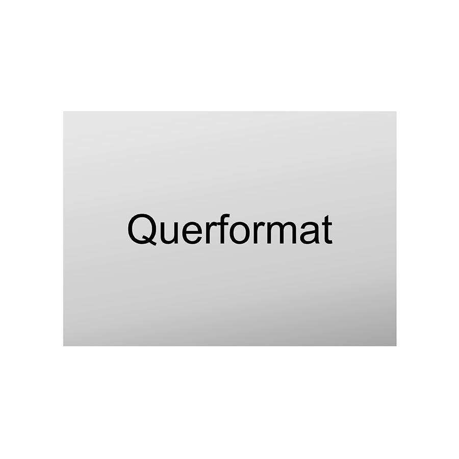 Seitenausrichtung im Querformat