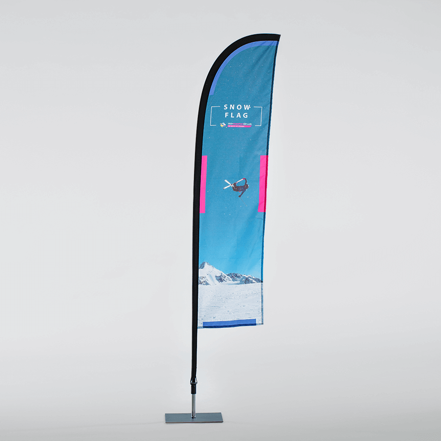 Beachflag (Straightflag) individuell bedruckt