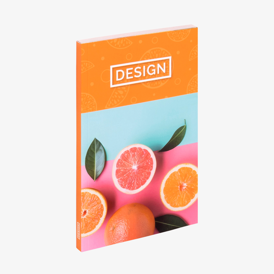Individuelles Softcover-Buch im Format 115 x 18 cm, Hochformat
