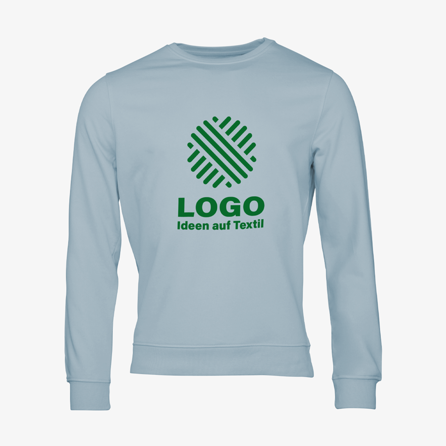 Organic-Sweatshirt für Herren von B&C Collection, Digitaldruck vorne