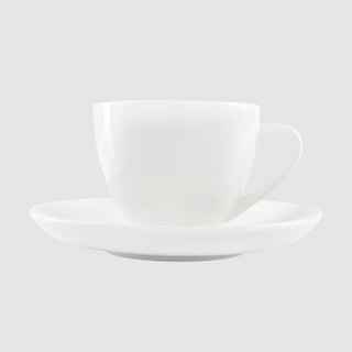 Cappuccino-Set mit 150-ml-Tasse und Untersetzer ohne Werbeanbringung
