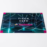 Zweilagiges Textil-Tischset