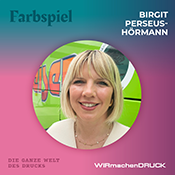 Titelbild Folge 52 | Podcast Farbspiel mit Birgit Perseus-Hörmann