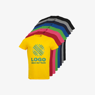 Große Auswahl an bedruckten Organic-T-Shirts für Herren von B&C Collection in vielen Farben