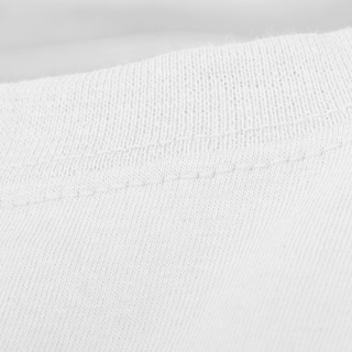 Basic-T-Shirt für Herren in Weiß mit Rundhalsausschnitt