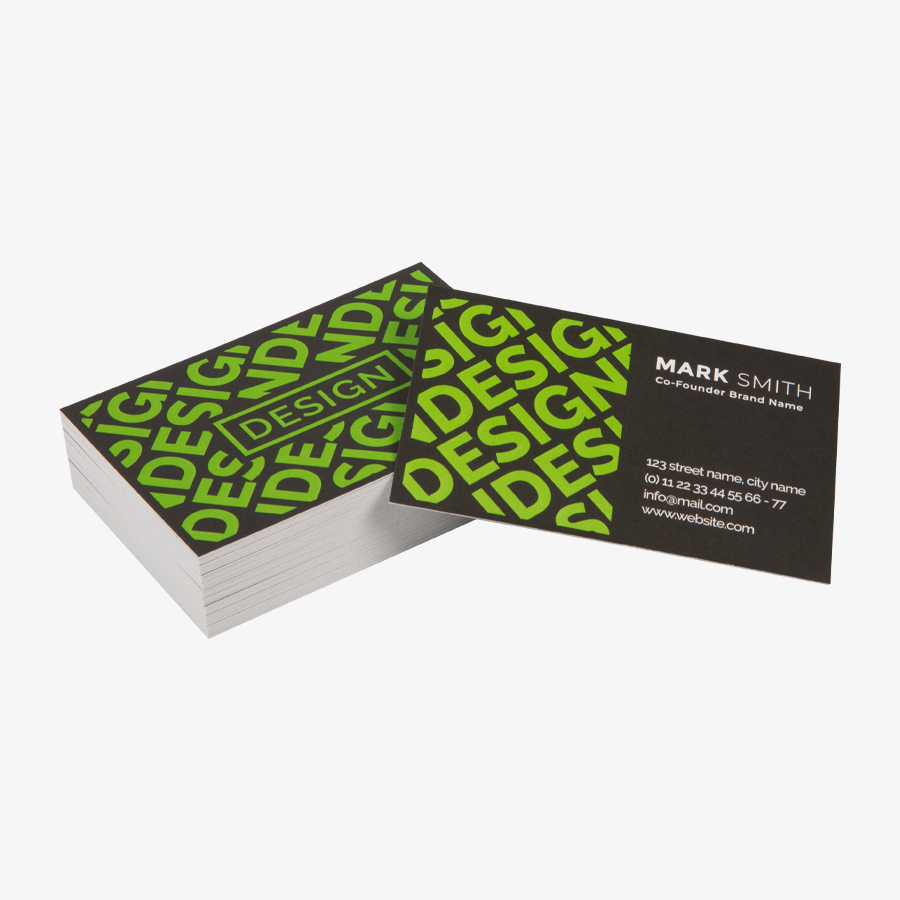 Individuelle Visitenkarten im Corporate Design mit HKS-Sonderfarbe