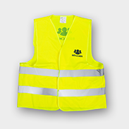 Polyester-Warnweste (Siebdruck)