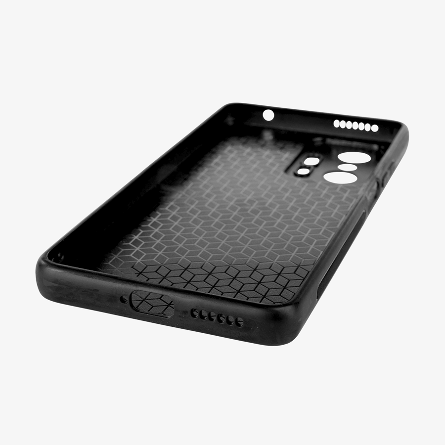 Schrägansicht Innenseite einer bedruckten Handyhülle für Xiaomi 11 T Pro