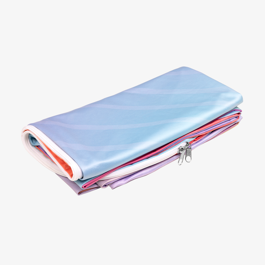 Vollfarbig bedrucktes Polyester-Stretchgewebe des Zipper-Banners Snake