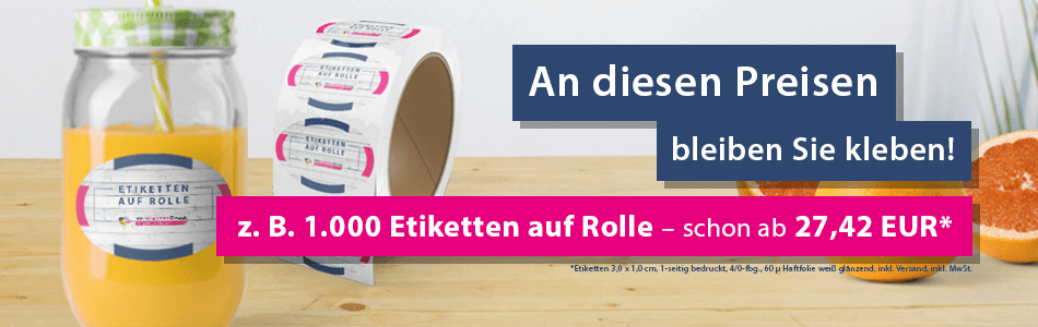 1.000 Etiketten für 27,42 €